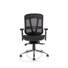 Mirage II Executive Chair Black Mesh With Arms Without Headrest