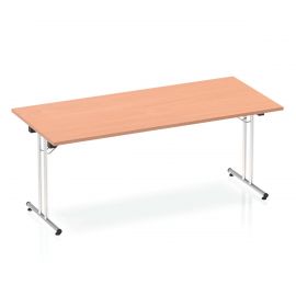 Impulse 1800mm Folding Rectangular Table Beech Top