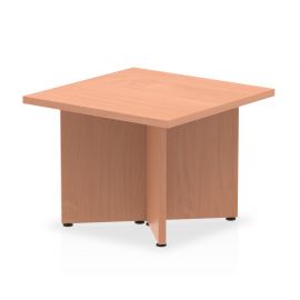 Impulse Black Series 1200 x 600mm Straight Table Black Top with Cable Ports White Leg