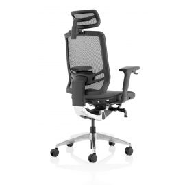Ergo Click Black Mesh Seat Black Mesh Back with Headrest