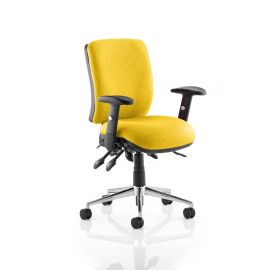 Chiro Medium Back Bespoke Colour Senna Yellow