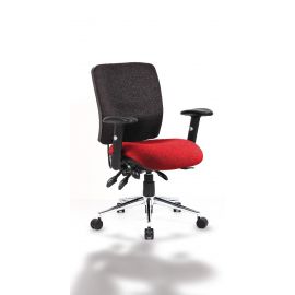Chiro Medium Back Bespoke Colour Seat Bergamot Cherry