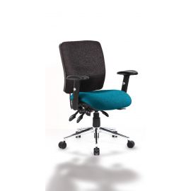 Chiro Medium Back Bespoke Colour Seat Maringa Teal