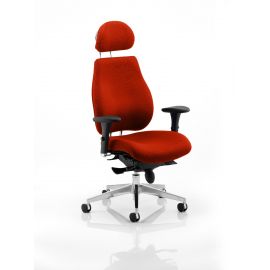 Chiro Plus Ultimate With Headrest Bespoke Colour Tabasco Orange