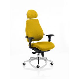 Chiro Plus Ultimate With Headrest Bespoke Colour Senna Yellow