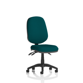 Eclipse Plus III Lever Task Operator Chair Bespoke Colour Maringa Teal