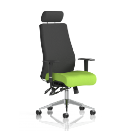 Onyx Bespoke Colour Seat With Headrest myrrh Green