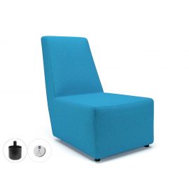 Pella 65cm Wide Chair Everlasting Fabric Standard Feet With Socket