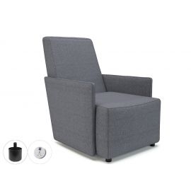 Pella 69cm Wide Armchair Present Fabric Standard Feet With Socket